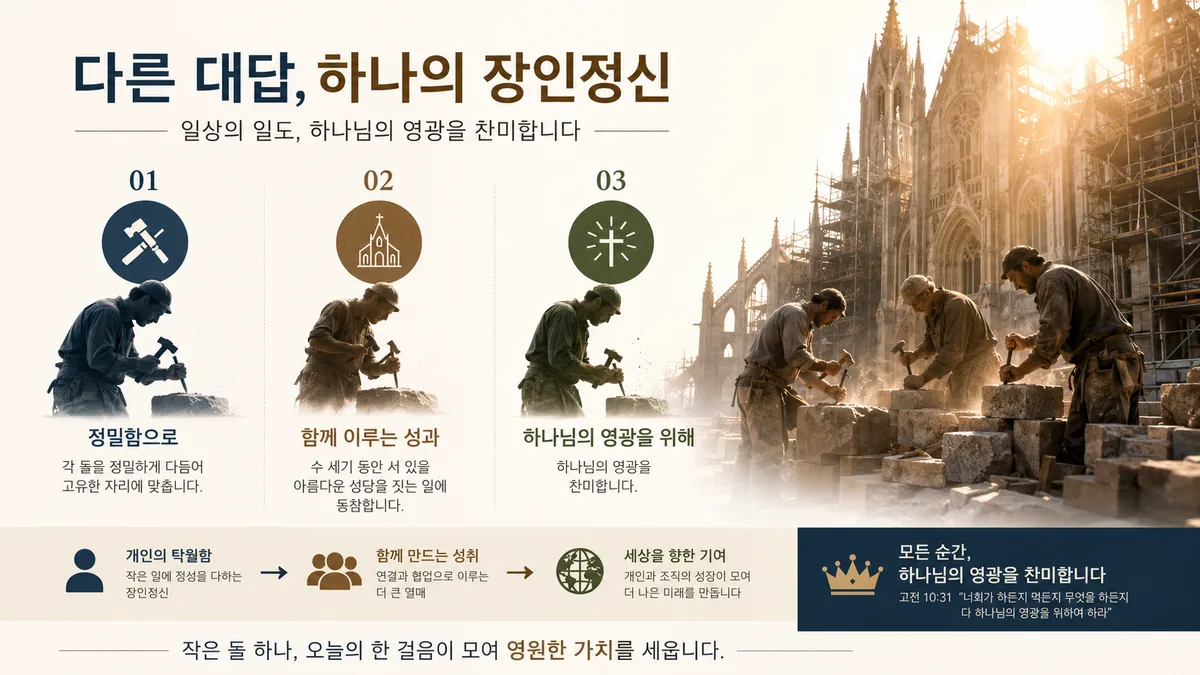 성당 건축에 관한 짧은 이야기