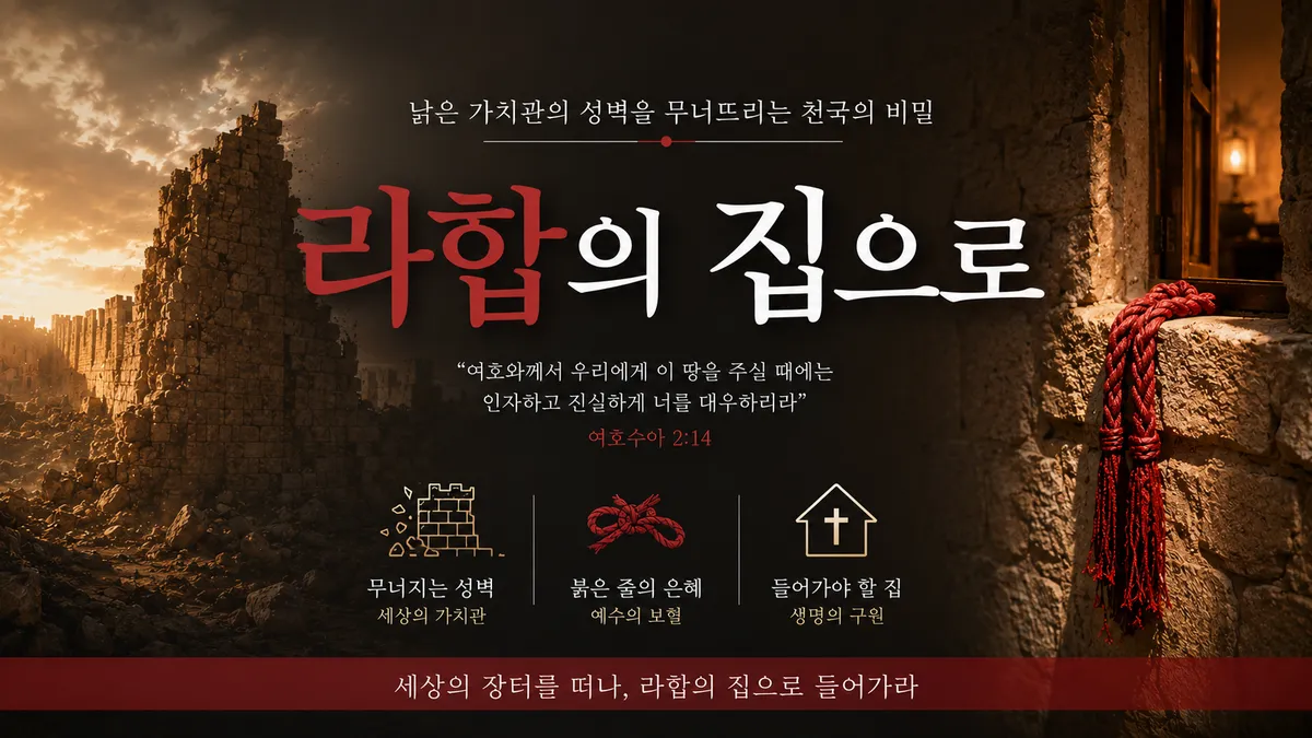 라합의 집으로