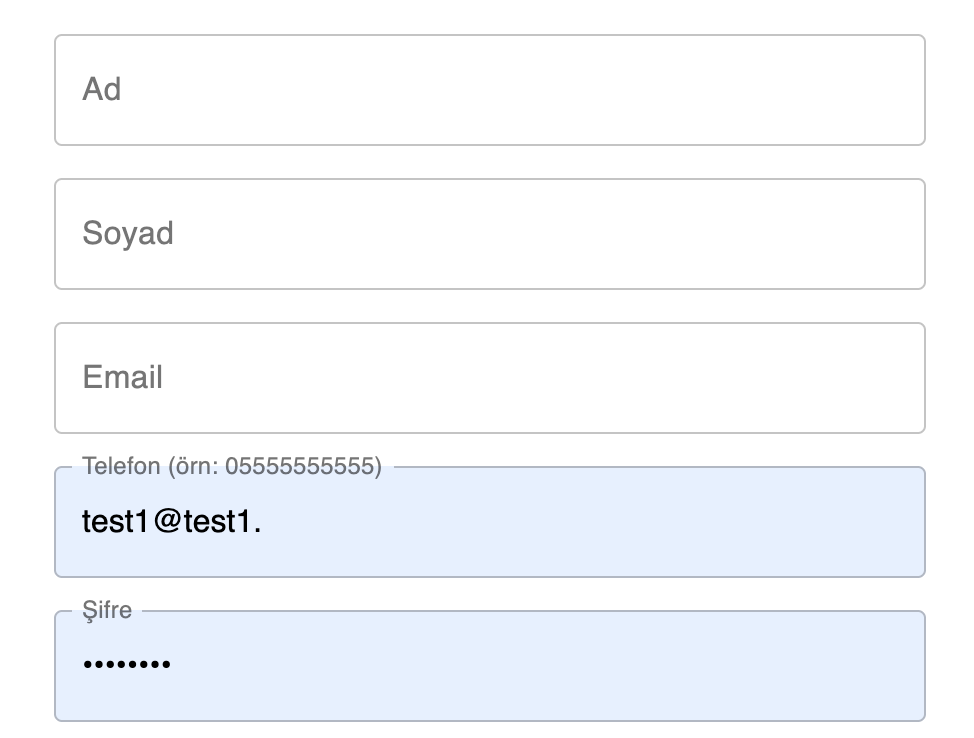 chrome şifreli alanlarda sorun