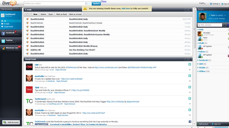 livego flex ve margin auto