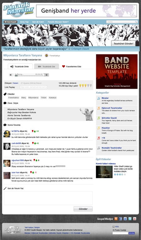 Tezahürat İzle Dinle