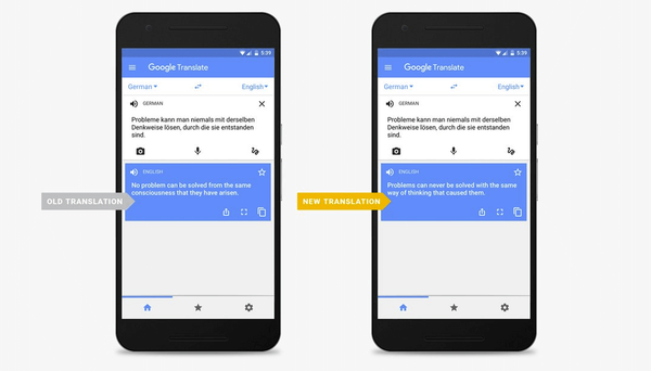 Yenilenen Google Çeviri hizmeti