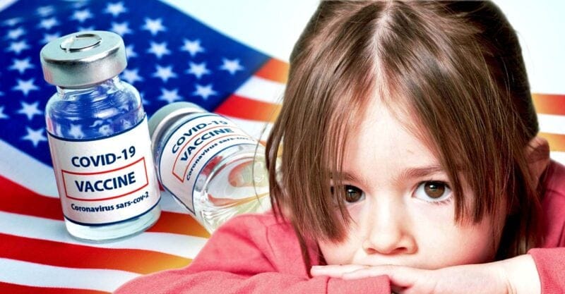 young girl and covid vaccines