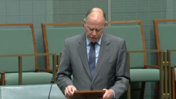 Russell Broadbent brings home the message: No Jab No Pay and No Jab No Play are undemocratic and un-Australian