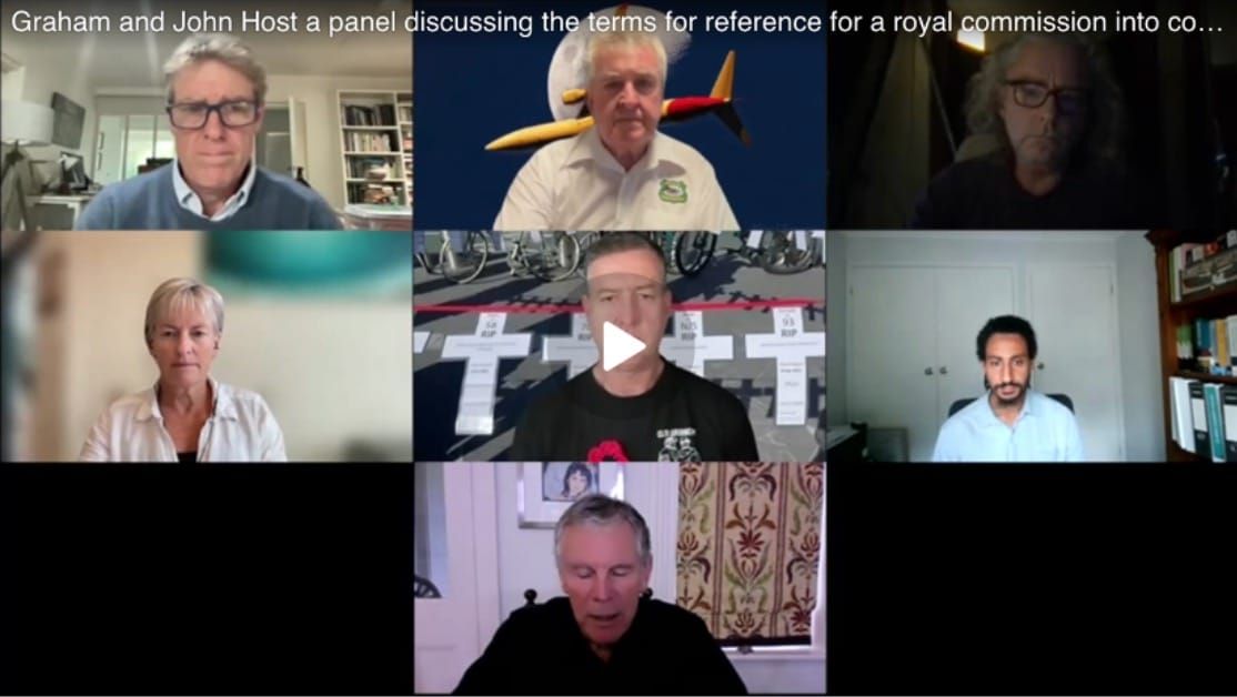 You only have until Friday at noon to sign the Terms of Reference regarding a COVID Royal Commission-Please don't delay!