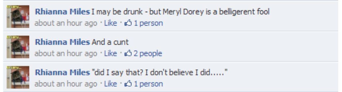 A 'generous' offer from Dr Rhianna Miles