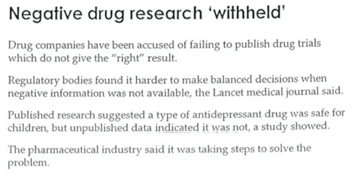 Department of Health Cover-Up: Suppressing information of a material nature regarding COVID jab risks