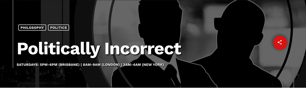 Just a quick head's up: I will be interviewed on TNT Radio's Politically Incorrect at 5 PM AEST tonight (Saturday, 6th May) 