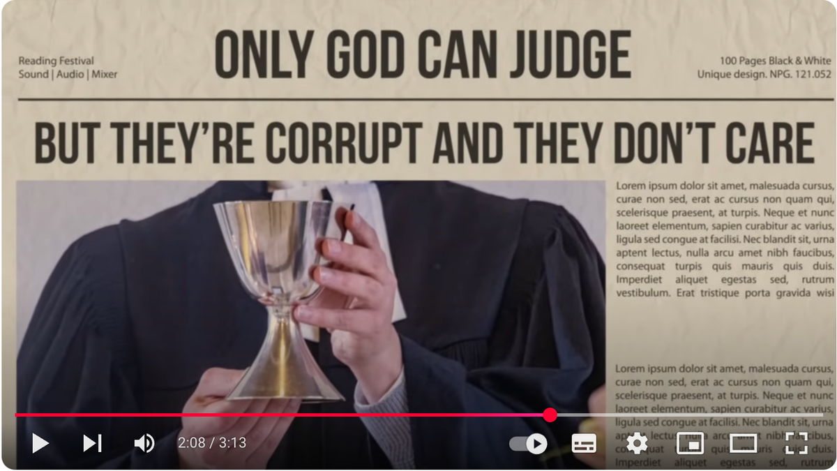 Hear me out...watch/listen to this. You won't be sorry.