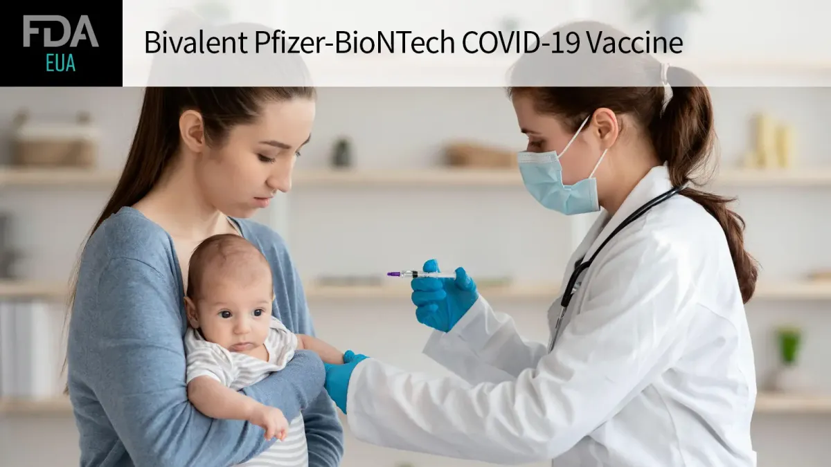 Oh joy! If your baby survives the 3 initial doses of COVID jabs, they are now 'eligible' to get the Bivalent 'vaccine'!