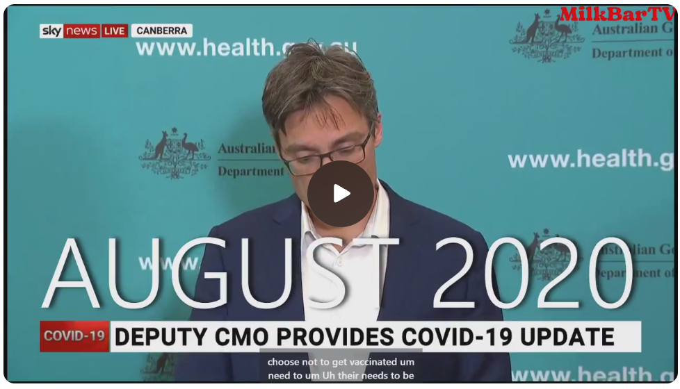 After pushing mandates and denigrating 'anti-vaxxers', Nick Coatsworth admits he hasn't taken a COVID jab for 2 years