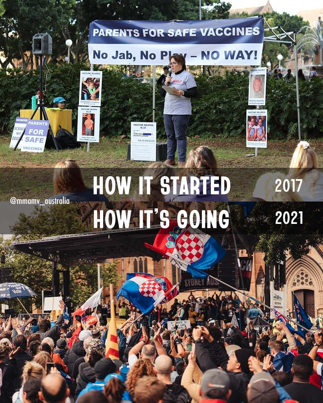 Exponential growth of the freedom fighters