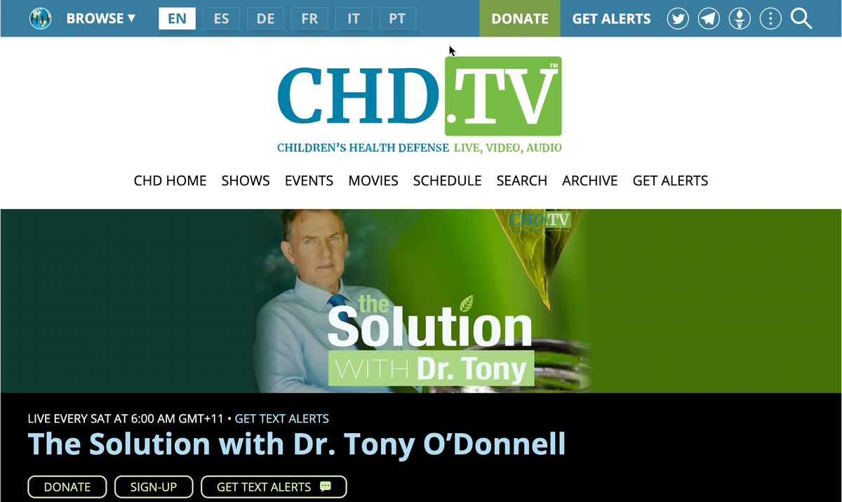 TIME CORRECTION: Listen live at 5 AM AEST Sunday 17 June - I'm on Dr Tony O'Donnell's show, The Solution