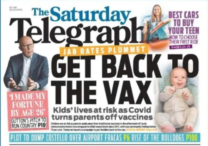 The Government Wants us to "Get Back to the Vax" Because the COVID jab lies have put parents off of all vaccines