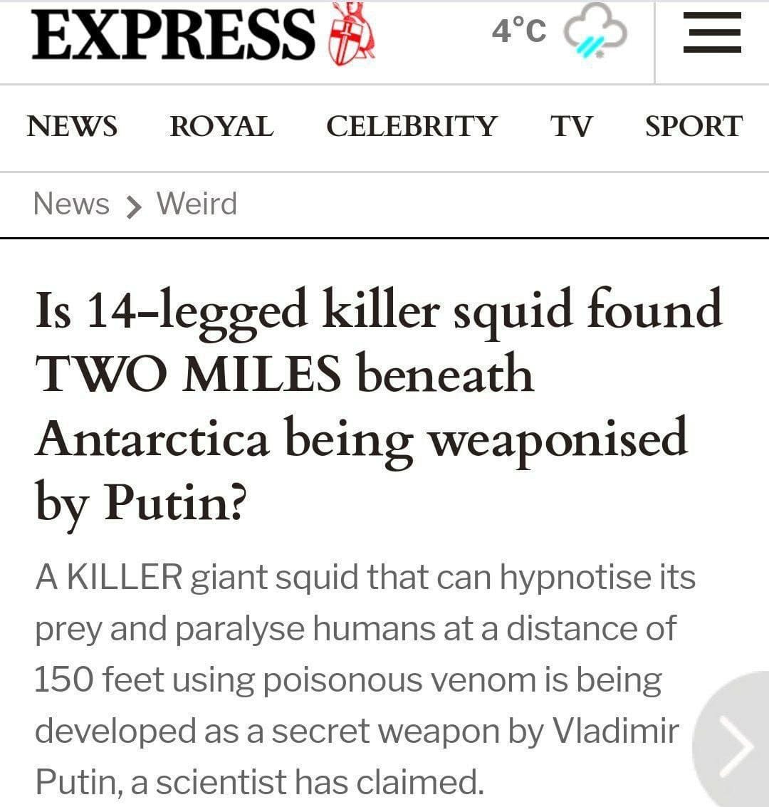 From the school of: They really think we’re stupid, don’t they?