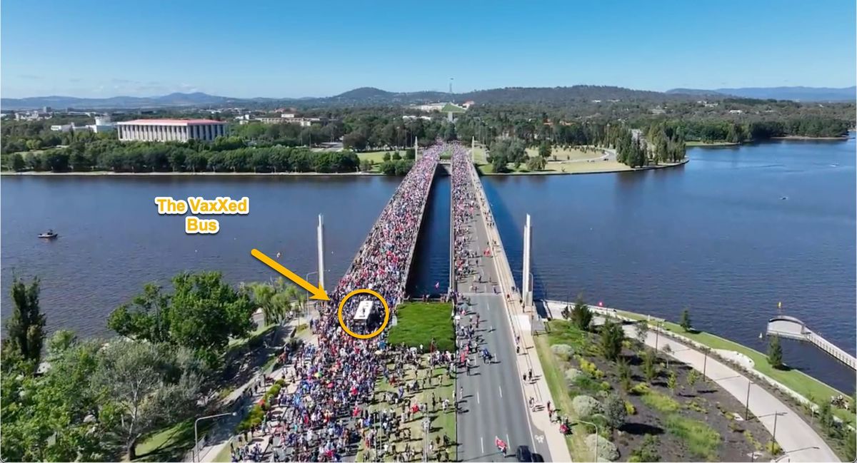 I missed the anniversary by one day-The Convoy to Canberra. The day when approximately one million Australians demanded their rights and the government couldn't hear them!