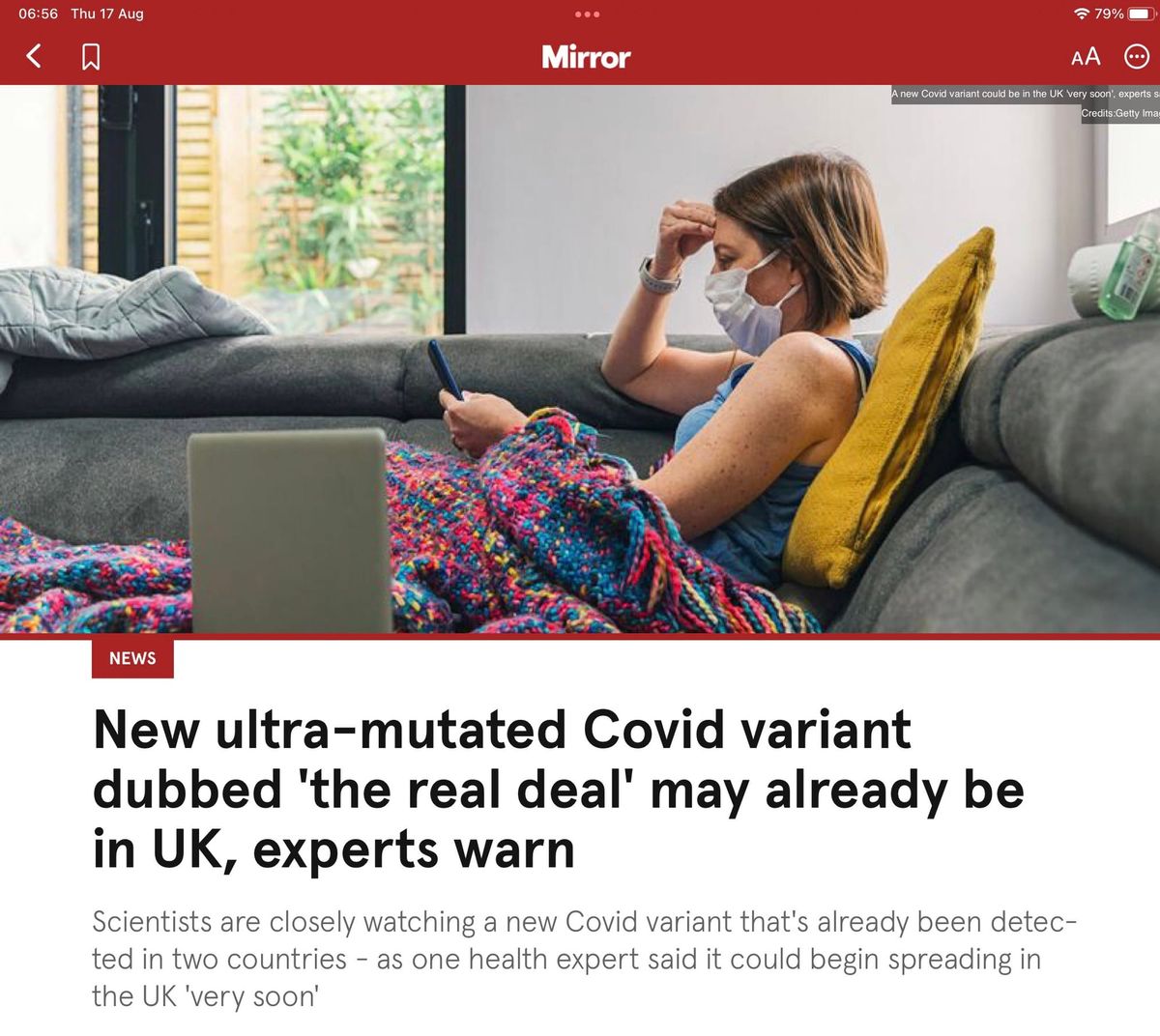 Under the Wire: Sunday Night, 20 August, 8 PM AEST - I will be discussing the latest news from the world of vaccination