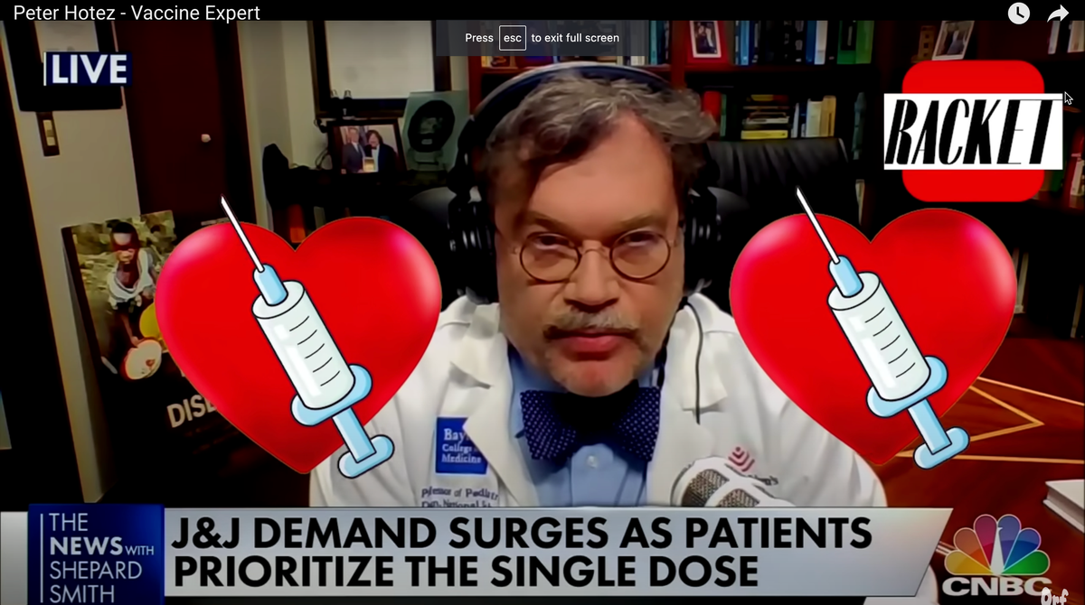 Peter Hotez is to Vaccine Expertise as Honesty is to Satan