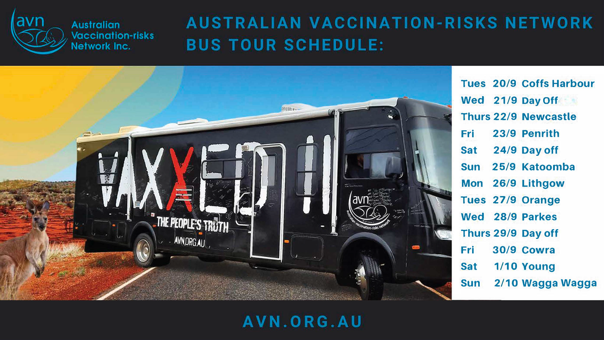 Vaxxed Bus Tour Schedule Just Announced!