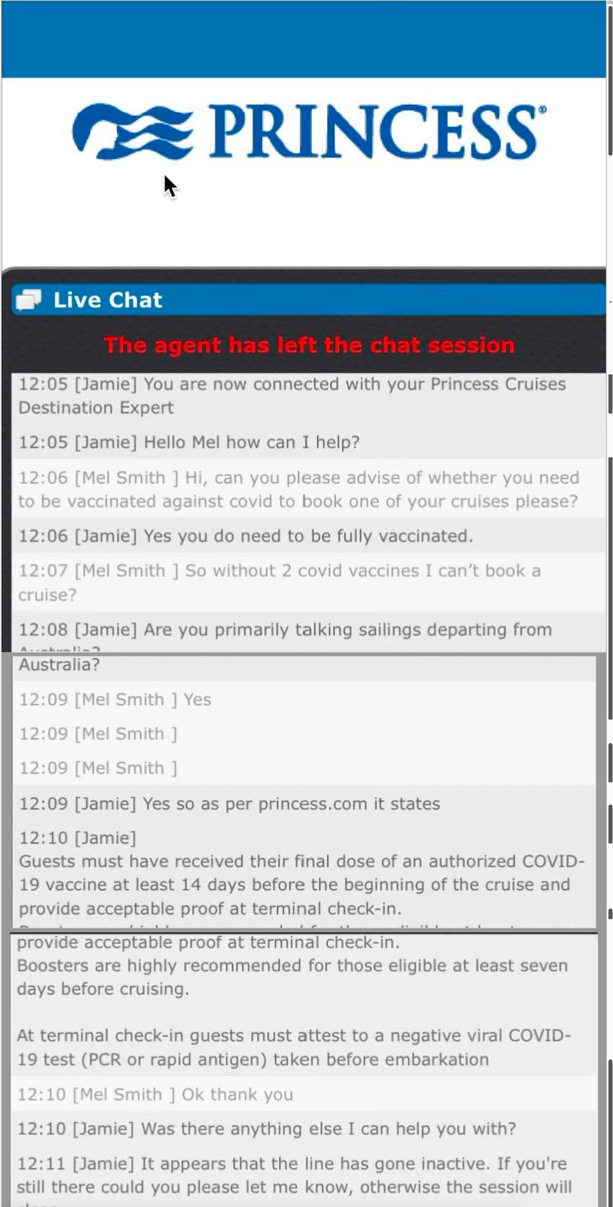 Ship of Fools - Majestic Princess has 800 COVID cases who were ALL double jabbed (or more)