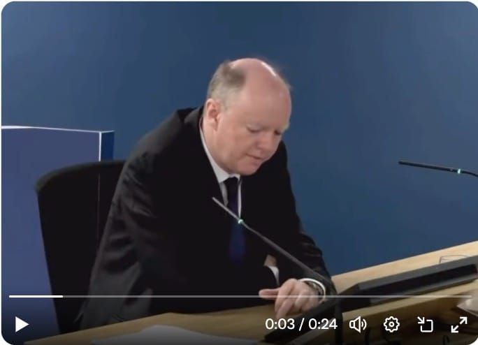 The experts were either blindingly stupid or criminally corrupt - or both! Chris Whitty said that immunity from jabs was the only immunity.