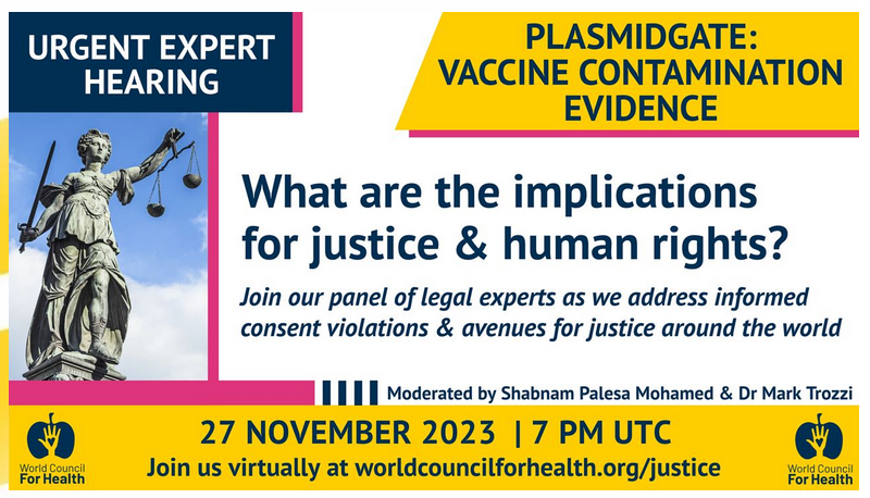 Must watch/attend live conference on Plasmidgate including Australia's own Julian Gillespie, Katie Ashby-Koppens and Peter Fam