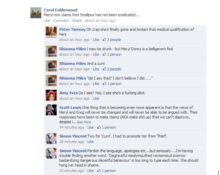 Poor skeptics - and their right to be cyberbullies