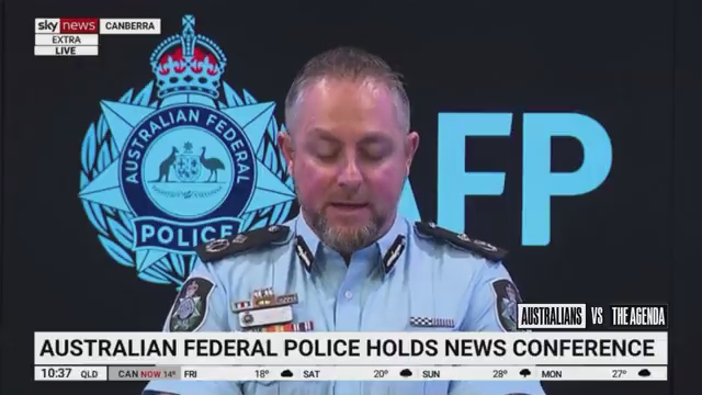 The Australian Federal Police (AFP) Announce that Freedom is Dead in Australia