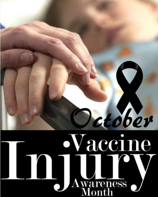 October is Vaccine Injury Awareness Month