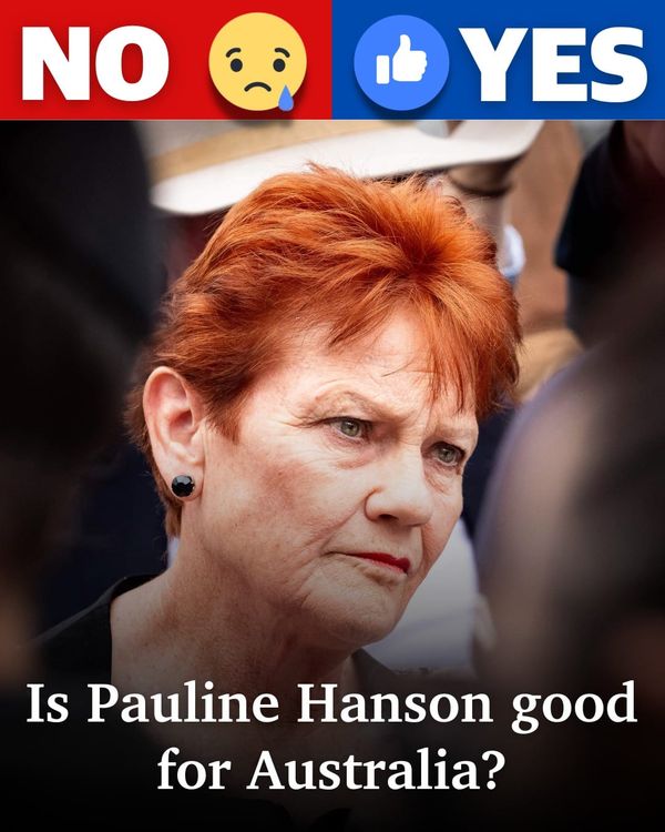 The Courier Fail Wants To Know Your Opinion about Pauline Hanson