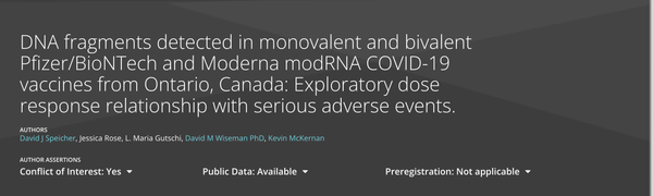 More evidence emerges: Canadian Pfizer and Moderna COVID jabs are up to 500X more contaminated than 'allowed' by regulators