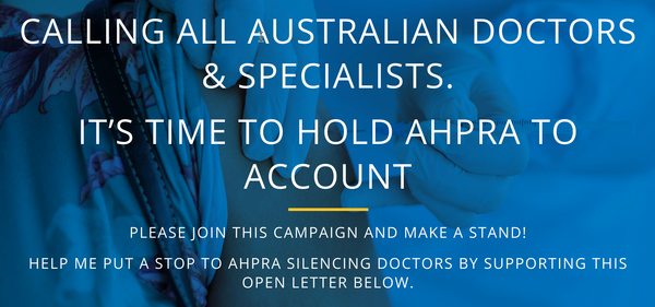 Sen Gerard Rennick Holds AHPRA Accountable