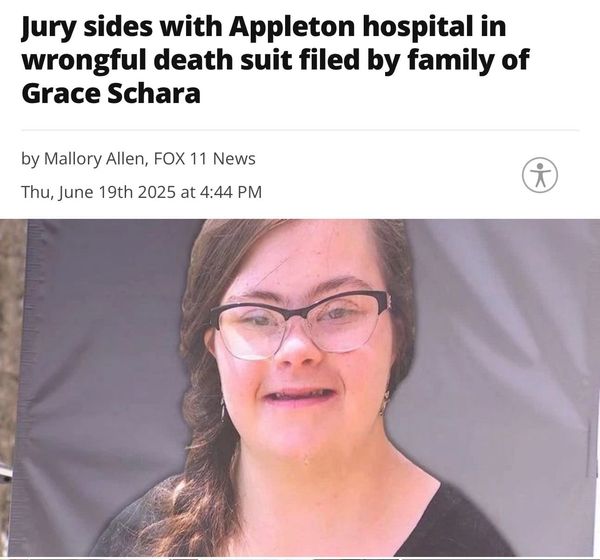 Court in the United States legalises murder by hospital