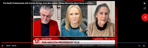 Link to my interview on The Health Professionals, TNT Radio