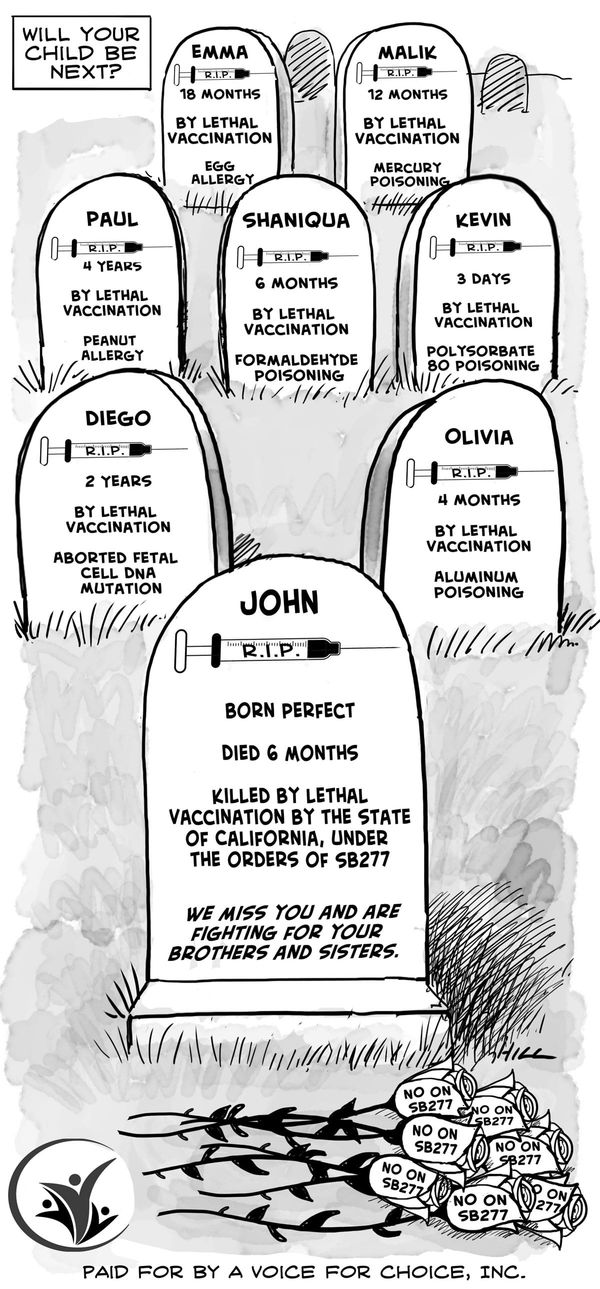 Not ALL mainstream media is ignoring our side of the vaccination issue