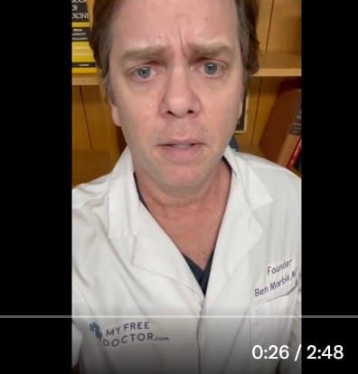 Every medical professional out there who is seeing what this doctor sees and doesn't speak out is complicit in crimes against humanity!