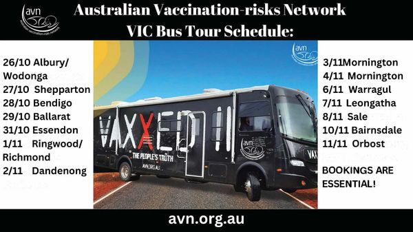 The VaxXed Bus Needs Victorians to #BeBrave and share their stories/come out to see us