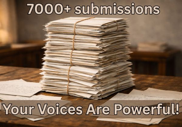 With less than 48 hours' notice, more than 7,000 of you amazing people lodged submission opposing the 'hate speech' legislation