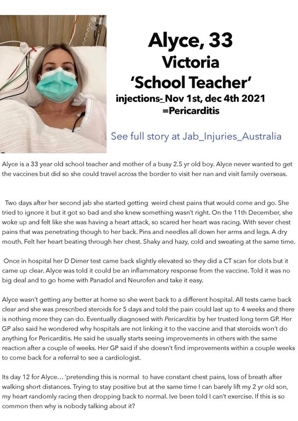 Jab Injuries ARE Real: Alyce's Story