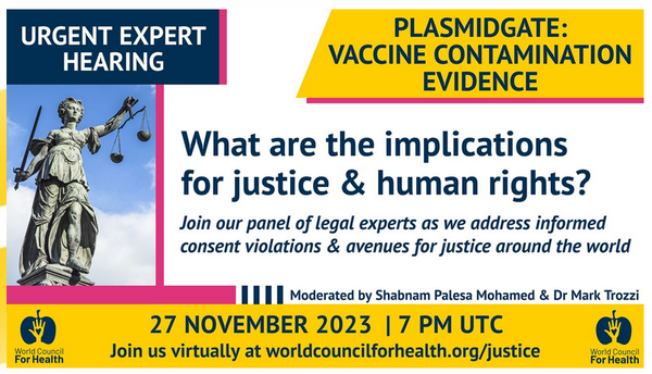 Must watch/attend live conference on Plasmidgate including Australia's own Julian Gillespie, Katie Ashby-Koppens and Peter Fam