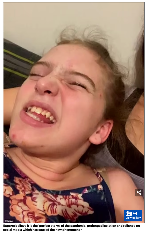 The 'experts' are baffled...once again - Tourette's in teen girls