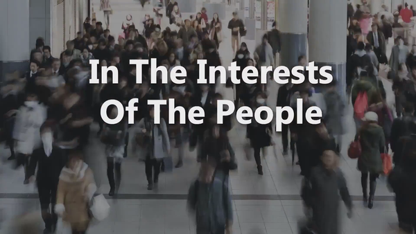 In the Interests of the People - Video removed from YouTube. 