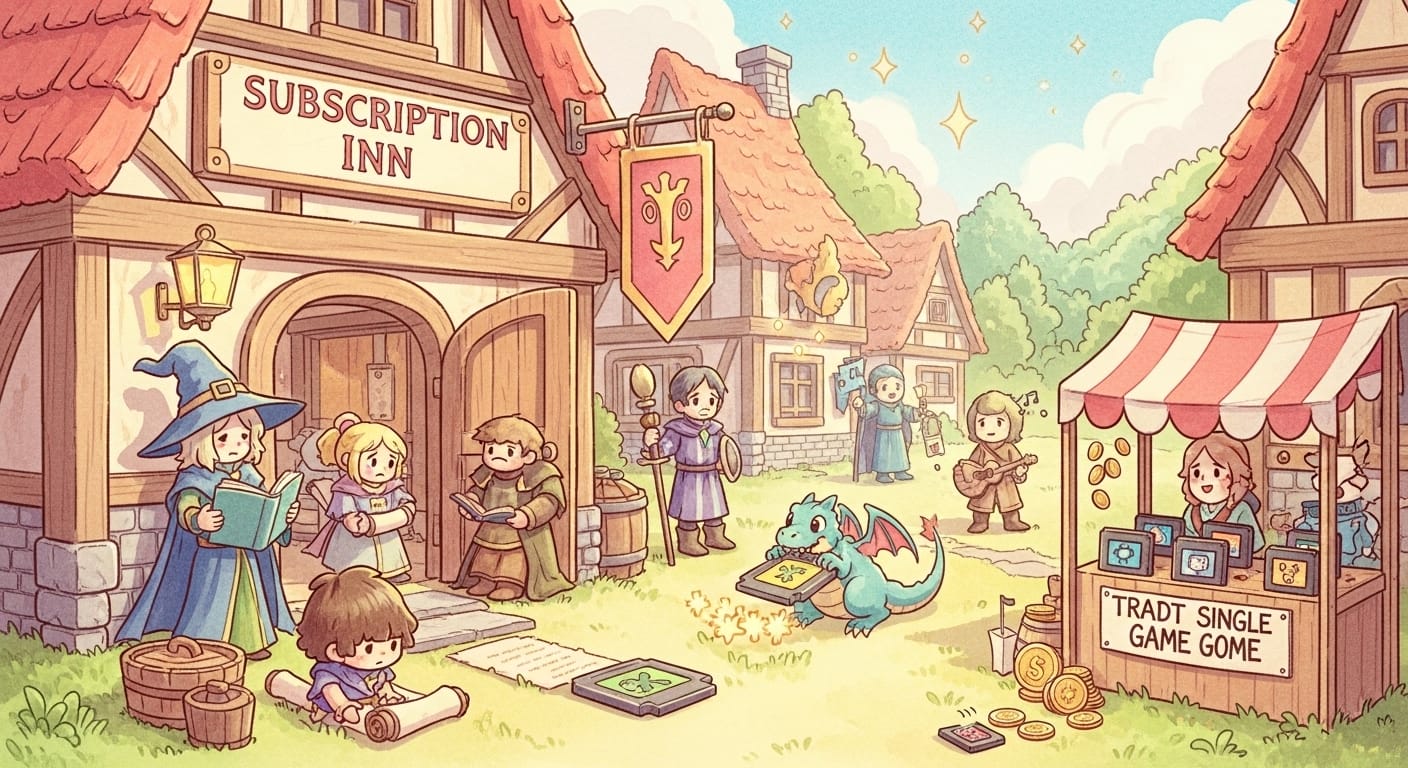 A Retreat from Game Subscriptions