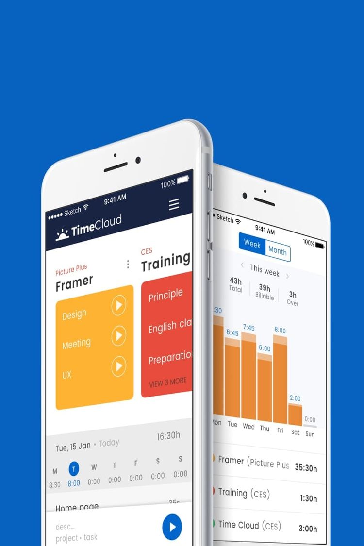 Internal time tracking