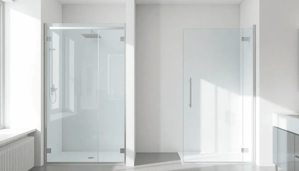 Paroi de douche coulissante ou pivotante : laquelle choisir ?