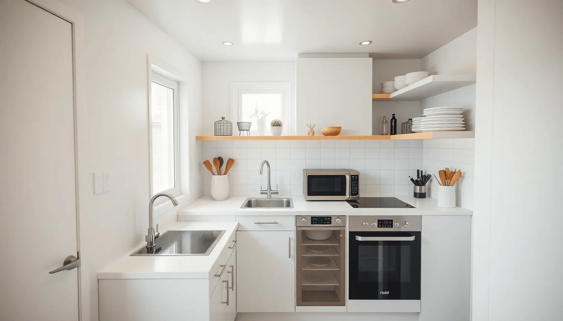 Aménagement Petite Cuisine 2m2 : Transformer en Chef-d'Œuvre Fonctionnel Image de l’article