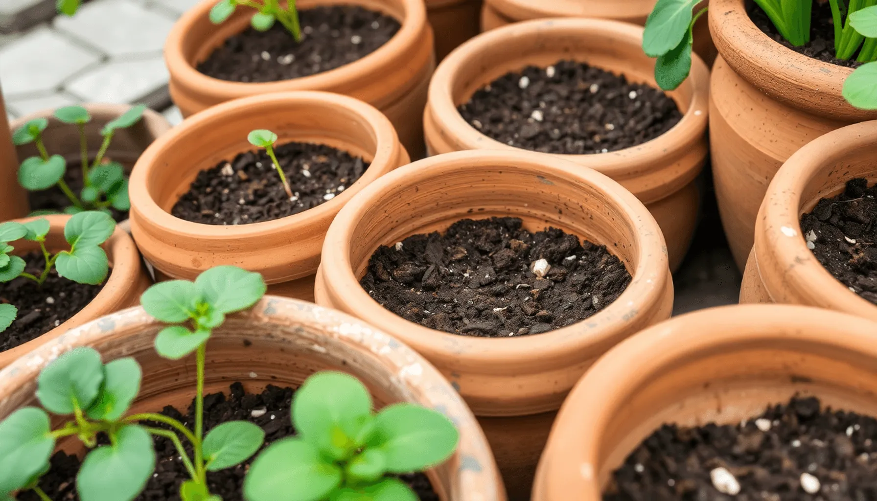 Comment nettoyer des pots en terre cuite ? Image de l’article