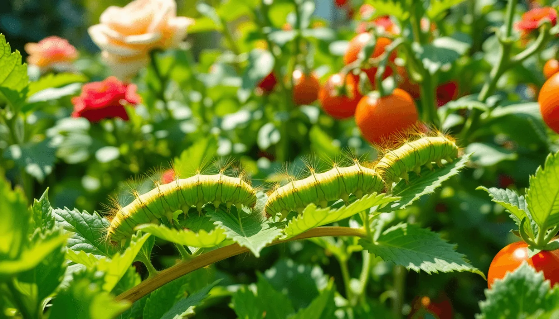 Comment se débarrasser des chenilles vertes ? Image de l’article