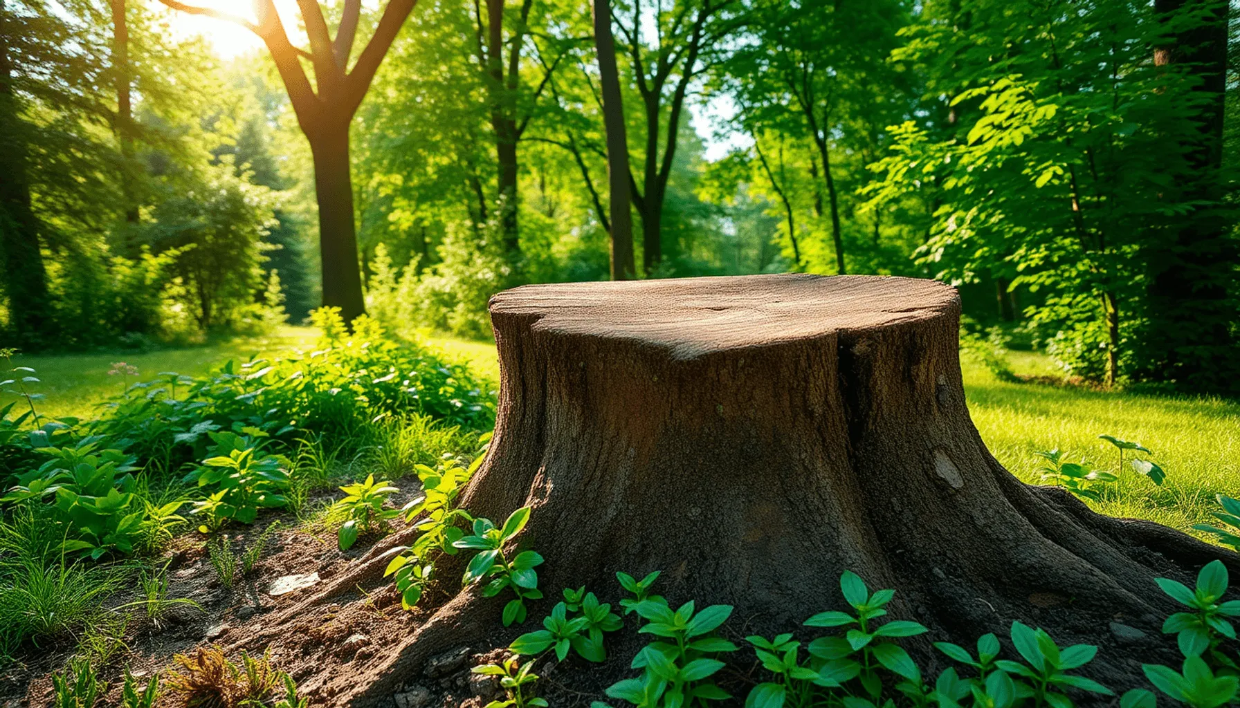 Comment se débarrasser d’une souche d’arbre ? Image de l’article