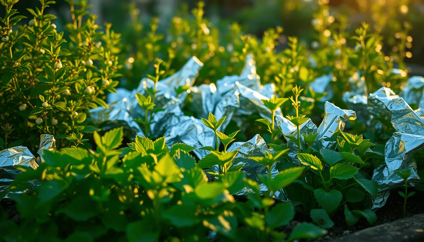 Comment utiliser le papier d’aluminium au jardin ? Image de l’article